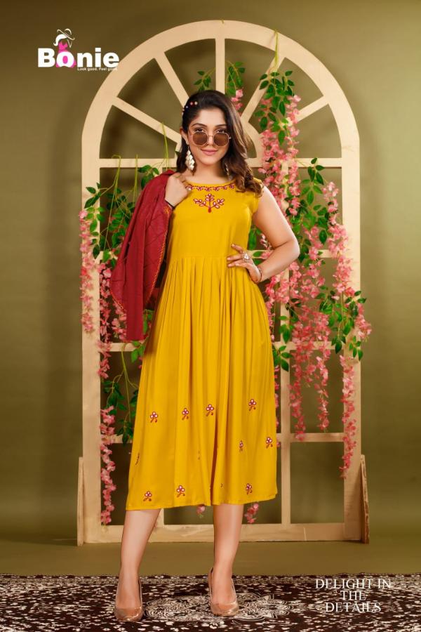 Bonie Classy 3 Rayon Exclusive Designer Kurti Collection